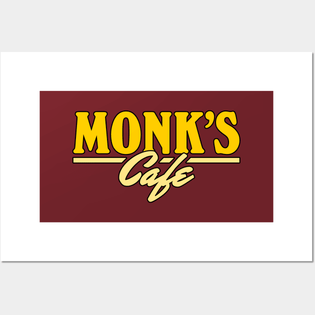 Monk's Cafe Wall Art by Screen Break